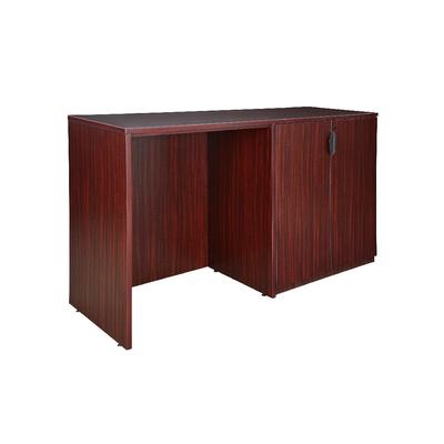 Legacy Stand Up Side to Side Storage Cabinet/ Desk in Mahogany - Regency LSSCSD7223MH