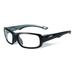 Wiley X Youth Force Gamer SunglassesMatte Black/Dark SilverClear Lens YFGAM01