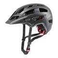 uvex Finale 2.0 - Secure Mountain Bike Helmet for Men & Women - Individual Fit - Upgradeable with an LED Light - Black Matt - 52-57 cm