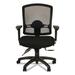 Symple Stuff Otwell Mid-Back Multifunction w/ Seat Slide Mesh Task Chair Upholstered/Mesh in Black | 45.75 H x 29.72 W x 24.4 D in | Wayfair