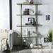 Francis 5 Tier Etagere in French Silver/Clear - Safavieh ETG6202B