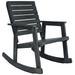 Alexei Rocking Chair in Dark Slate Grey - Safavieh FOX6702K
