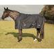 Rhinegold Torrent Outdoor Rug-Lightweight.No fill,Black,5'9"