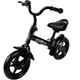 Spielwerk® Children's Balance Bike 2-5 Yrs | Lightweight Learning Training Bicycle | 10' Solid PU Tyres | Caliper Brake Rubber Grips | Height-Adjustable Saddle | Pirate Riding Black