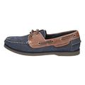 Hush Puppies Men's Henry Boat Shoes, Blue (Blue (Blue/Tan Blue/Tan), 7 UK (41 EU)