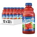 Clamato Original Tomato Cocktail, 32 Fl oz Bottles (Pack of 12) Bottles