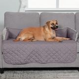 Sofa Buddy Furniture Cover Dog Bed, 42" L x 26" W, Gray, Large, Gray / Off-White