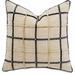 Eastern Accents Gilmer by Barclay Butera w/ Mini Brush Fringe Square Pillow Cover & Insert Polyester | 22 H x 22 W x 1 D in | Wayfair 7WBB-DEC-164