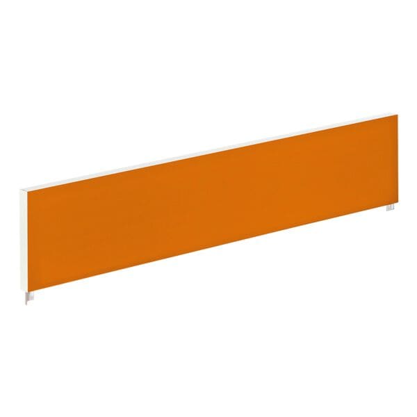 Paperflow Tischtrennwand für easyDesk Doppelschreibtische 160 cm orange, 160x33x4 cm Image