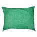 Tucker Murphy Pet™ Byrge Designer Rectangle Pillow Fleece, Polyester in Green | 32.5 H x 42.5 W x 14 D in | Wayfair