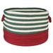 Gracie Oaks Storage Fabric Basket Fabric in Red/Green | 12 H in | Wayfair 2FF9A0641D9C41348828CA5495A51974