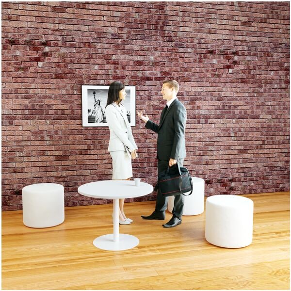 meet Beistelltisch Ø 60 cm braun, 60x60x60 cm Image