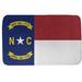 Ebern Designs Fawcett North Carolina Flag Rectangle Non-Slip Bath Rug Memory Foam | 19 W x 26 D in | Wayfair 722A50F2DD574439BCD1E19BBD4CCB62