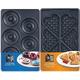 Tefal XA8011 Snack Collection Platte Donuts, Nummer 11 & XA8006 Snack Collection Platte Herzwaffeln, Nummer 6