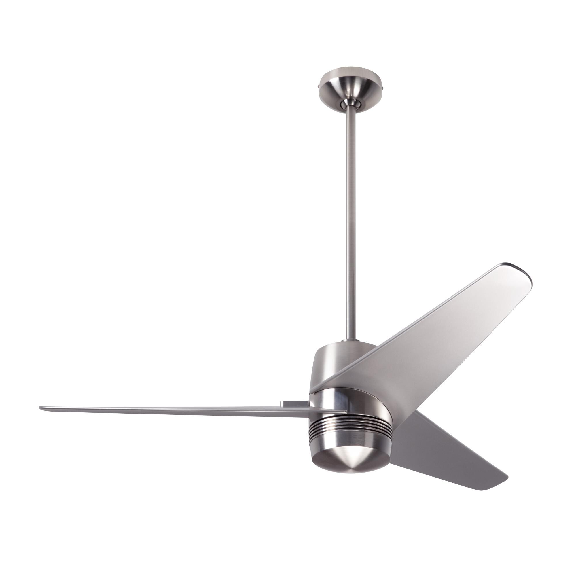 Modern Fan Company Velo 48 Inch Ceiling Fan - VEL-BN-48-WH-NL-RC