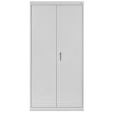 Sandusky Cabinets Classic Plus Sandusky Lee 36" W x 24" D x 72" H Wardrobe Cabinet w/ Adjustable Shelf by Sandusky in Gray | Wayfair CAW1362472-05