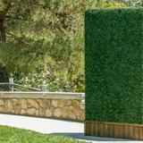 e-Joy 1.7 ft. H x 1.7 ft. W Polyethylene Fence Panel | 20 H x 20 W x 0.65 D in | Wayfair bestdeal Dark Green 36pc