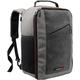 Cabin Max Manhattan Travel Bag | Ryanair Cabin Bags 40x20x25 | Laptop Bag/Shoulder Bag (Grey/Red 40x25x20cm)