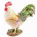 August Grove® Rooster Jewelry Box Metal in Brown/Green | 3.25 H x 3.25 W x 1.5 D in | Wayfair B355670568434B5488F5F24D1112D6DA