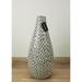 Le Present Drop Slim Short Ceramic Vase in Dash Grey Matte Finish Ceramic in Gray | 15.7 H x 7.8 W x 7.8 D in | Wayfair D385.100