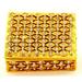 House of Hampton® Jewelry Box Metal in Yellow | 1 H x 2.5 W x 2 D in | Wayfair 1903C0BE2DE04E7EA0143FF4BDFB9F7F