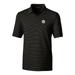 Men's Cutter & Buck Black Pittsburgh Steelers Big Tall Forge Pencil Stripe Polo