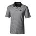 Men's Cutter & Buck Black Carolina Panthers Big Tall Forge Tonal Stripe Polo