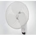 White Oscillating 3 Speed 16" Wall Mounted Ideal for Home and Office 40W Pedestal Fan with Timer & Remote Control, Quiet Function - 1 year RTB Warranty