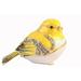 Ciel Collectables Goldfinch Bird Trinket Box Metal/Wire in Pink/Yellow | 1.5 H x 2.25 W x 1.25 D in | Wayfair 1131459