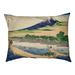 Tucker Murphy Pet™ Casteel Katsushika Hokusai Shore of Tago Bay Cat Designer Pillow Fleece | 9.5 H x 29.5 W x 19.5 D in | Wayfair