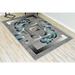 Blue 63 x 0.5 in Area Rug - Ebern Designs Little Sodbury 3D Effect Thick Modern Contemporary Abstract Turquoise Area Rug | 63 W x 0.5 D in | Wayfair