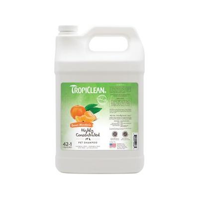 TropiClean Sweet Mandarin Highly Concentrated Dog & Cat Shampoo, 1-gal bottle