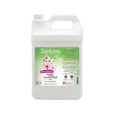 TropiClean Cherry Blossom Highly Concentrated Dog & Cat Shampoo, 1-gal bottle