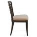 Wade Logan® Ayaina Dining Chair Wood/Upholstered in Brown | 35.25 H x 24 W x 24 D in | Wayfair 629637665EA7458BA3377188695E0E3B