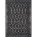 White 24 x 0.1 in Area Rug - Novogratz Momeni Villa Monaco Moroccan Charcoal Area Rug | 24 W x 0.1 D in | Wayfair VILLAVI-08CHR2030