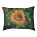 Tucker Murphy Pet™ Burnsville Sunflower Dog Pillow Polyester in Green/Yellow | 14 H x 42.5 W x 32.5 D in | Wayfair FAD1C907EF0A411B9DEF57CE28081D6C