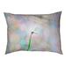 Tucker Murphy Pet™ Catalano Dragonfly & Lights Outdoor Dog Pillow Polyester in Gray | 14 H x 42.5 W x 32.5 D in | Wayfair