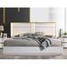 Orren Ellis Kumail Platform Bed Wood in Brown/White/Yellow | 48 H x 88.5 W x 80 D in | Wayfair 4CFC1C3D8401460CA6FEE8DDC226D6B1