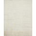 White 48 x 0.25 in Area Rug - Loloi Rugs Lucid Hand-Knotted Beige Area Rug Viscose, Bamboo | 48 W x 0.25 D in | Wayfair LUCILD-01BO004060