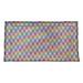 Latitude Run® Avicia White Lined Rainbow Cube Pattern Pillow Sham - Microfiber Polyester in Gray/Indigo/Brown | 23 H x 31 W x 1 D in | Wayfair