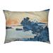 Tucker Murphy Pet™ Casson Katsushika Hokusai Shichiri Beach in Sagami Province Cat Designer Pillow Fleece, Polyester | 17 H x 52 W x 42 D in | Wayfair