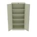 Tennsco Corp. Deluxe 2 Door Storage Cabinet Stainless Steel in Brown | 78 H x 36 W x 18 D in | Wayfair 7818-216