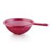 YBM Home Deep Plastic 8.5" Round Colander Plastic in Red | 3.5 H x 8.5 W x 12 D in | Wayfair 31-1129vc-red