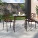 Brayden Studio® Rabia Outdoor Patio Aluminum Dining Side Chair Metal in Brown | 32 H x 18 W x 17 D in | Wayfair 8538BA16988E4E188E77FE4929B6A276