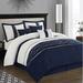 Lark Manor™ Amea Comforter Set Polyester/Polyfill/Microfiber in Blue/White | Queen Comforter + 6 Additional Pieces | Wayfair