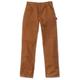 Carhartt Firm Duck Double-Front Work Dungaree Hose, braun, Größe 32