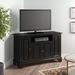 Three Posts™ Hedon TV Stand for TVs up to 50" Wood in Black | 30 H in | Wayfair 5259E5C91A50455AA18E44700B76BBE2