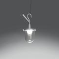 Artemide Michele De Lucchi, Giancarlo Fassina Tolomeo 6 Inch Tall LED Outdoor Hanging Lantern - T078508