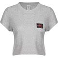 Calvin Klein Women's S/S Crew Neck T-Shirt, Grey (Grey Heather 020), X-Small