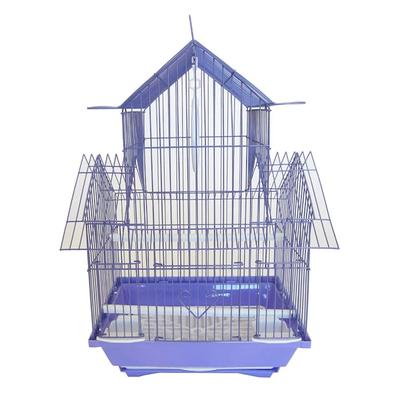 YML Purple Pagoda Top Bird Cage, Small